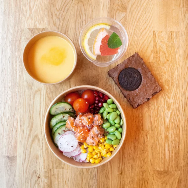 Formule petit pokébowl et petite soupe